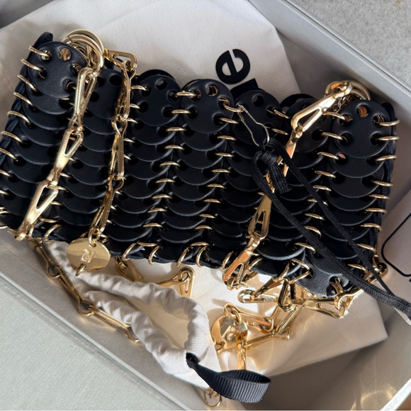 Rabanne Small 1969 Iconic Leather Shoulder Bag - Picture 6 of 14